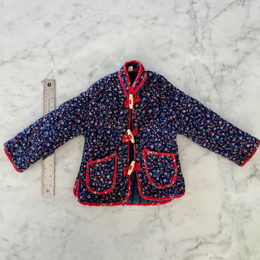 Vintage Child’s Quilted Jacket, purchased in Hong Kong mid-1970s age 1-2?